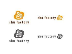 mobimani (mobimani)さんのシュークリームショップ「shu factory」のロゴ制作への提案