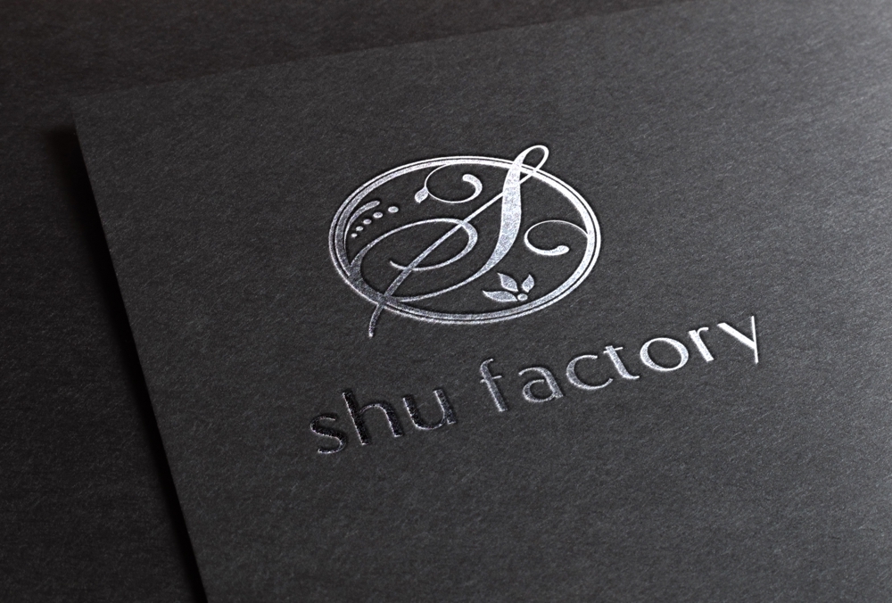 シュークリームショップ「shu factory」のロゴ制作