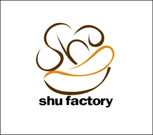 とがし (Girophic)さんのシュークリームショップ「shu factory」のロゴ制作への提案