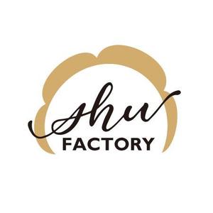 HappyWaffle (HappyWaffle)さんのシュークリームショップ「shu factory」のロゴ制作への提案