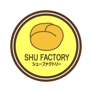 rinko23 (rinko23)さんのシュークリームショップ「shu factory」のロゴ制作への提案