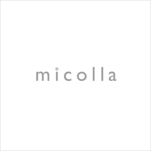 Galsia design (zeacocat86)さんのファッションアイテムブランド「micolla」のロゴ作成への提案
