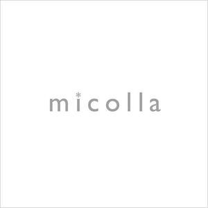 Galsia design (zeacocat86)さんのファッションアイテムブランド「micolla」のロゴ作成への提案