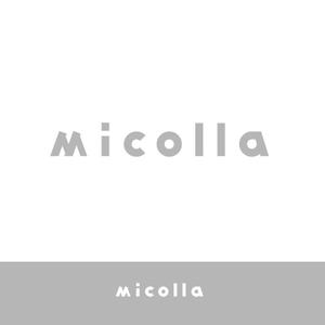 晴 (haru-mt)さんのファッションアイテムブランド「micolla」のロゴ作成への提案