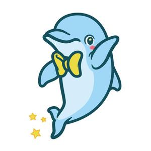 山口洋二 (yamaguchi_melon)さんの保険会社のマスコットキャラクター（イルカ）のデザインへの提案