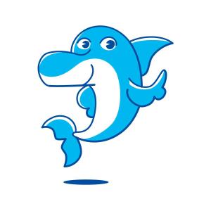 さんの保険会社のマスコットキャラクター（イルカ）のデザインへの提案