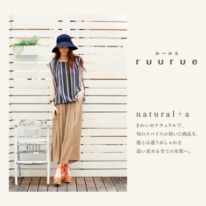 fuku_23 (fukunaga_23)さんの婦人服のお店のショップカード（１０ｃｍ正方形）のデザインへの提案