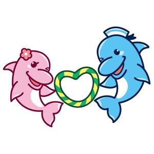 晴 (haru-mt)さんの保険会社のマスコットキャラクター（イルカ）のデザインへの提案