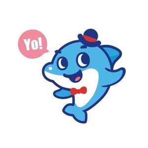 D-Cafe　 (D-Cafe)さんの保険会社のマスコットキャラクター（イルカ）のデザインへの提案