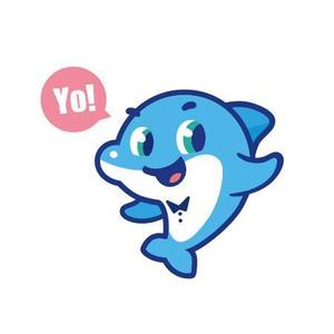 D-Cafe　 (D-Cafe)さんの保険会社のマスコットキャラクター（イルカ）のデザインへの提案