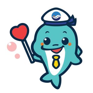さとうけいこ (satokeiko)さんの保険会社のマスコットキャラクター（イルカ）のデザインへの提案