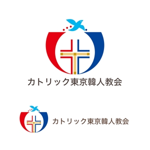 ohdesign2 (ohdesign2)さんのカトリック教会「カトリック東京韓人教会」のロゴへの提案