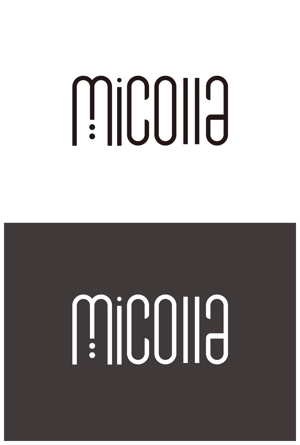 taki-5000 (taki-5000)さんのファッションアイテムブランド「micolla」のロゴ作成への提案