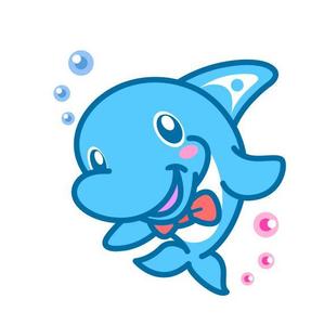 simojou6 (simojou6)さんの保険会社のマスコットキャラクター（イルカ）のデザインへの提案