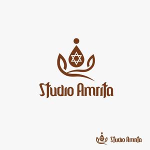 RGM.DESIGN (rgm_m)さんの世界各国のダンス＆ヨガのスタジオ「Studio Amrita」のロゴへの提案