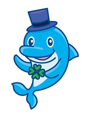 福田ユウ ()さんの保険会社のマスコットキャラクター（イルカ）のデザインへの提案
