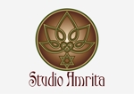 701デザイン (701design)さんの世界各国のダンス＆ヨガのスタジオ「Studio Amrita」のロゴへの提案