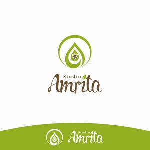 DeeDeeGraphics (DeeDeeGraphics)さんの世界各国のダンス＆ヨガのスタジオ「Studio Amrita」のロゴへの提案