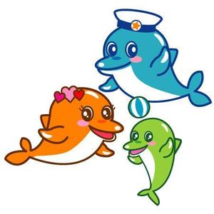 bestprice (bestprice)さんの保険会社のマスコットキャラクター（イルカ）のデザインへの提案