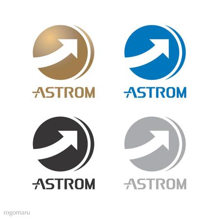 ロゴ研究所 (rogomaru)さんの「ASTROM」のロゴ作成への提案