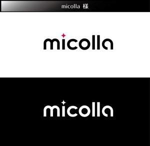 FISHERMAN (FISHERMAN)さんのファッションアイテムブランド「micolla」のロゴ作成への提案