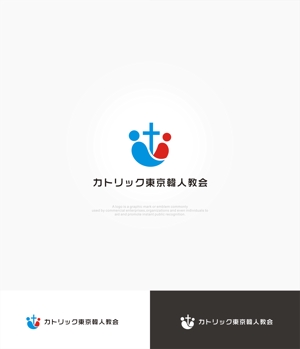 はなのゆめ (tokkebi)さんのカトリック教会「カトリック東京韓人教会」のロゴへの提案