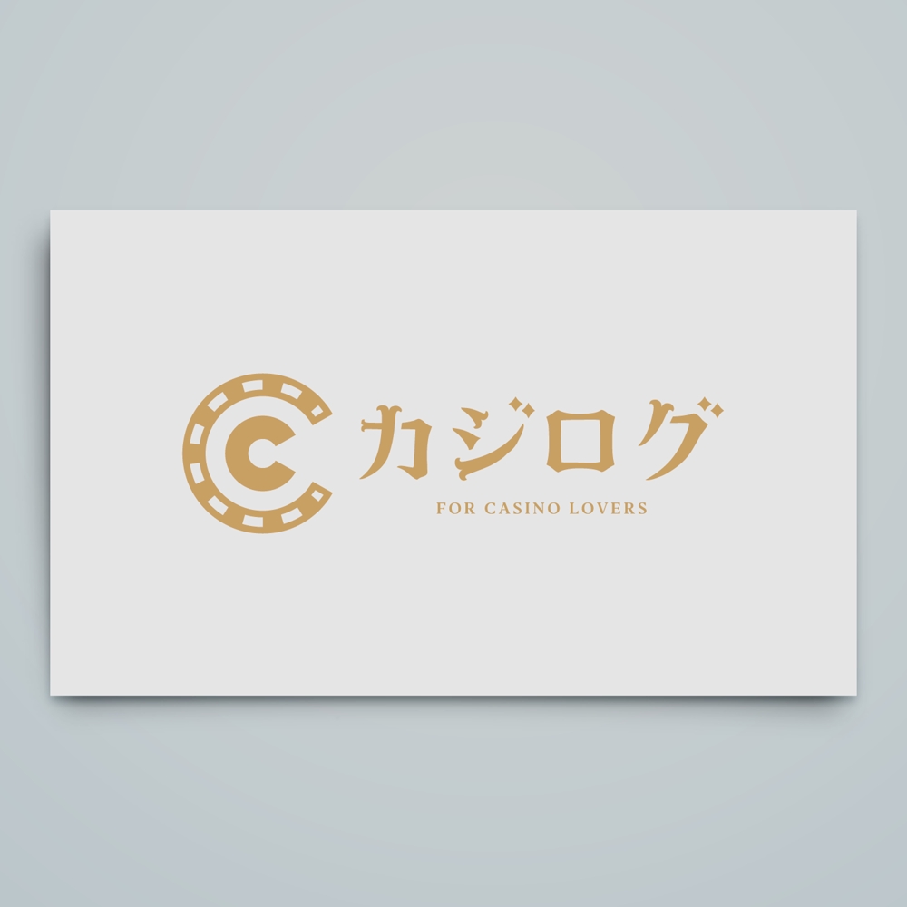 カジノ情報サイトのロゴ制作