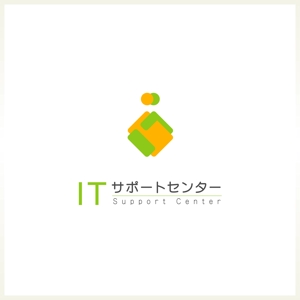 しま (shima-z)さんの「ITサポートセンター」のロゴ作成への提案