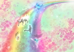 irohacya (irohacya)さんの虹の橋と動物の綺麗なイラストへの提案