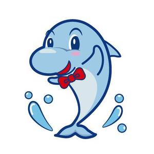 Bluelace (Bluelace)さんの保険会社のマスコットキャラクター（イルカ）のデザインへの提案