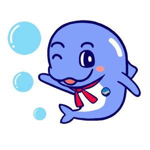 さんの保険会社のマスコットキャラクター（イルカ）のデザインへの提案