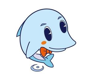 田中 (yuuutu)さんの保険会社のマスコットキャラクター（イルカ）のデザインへの提案