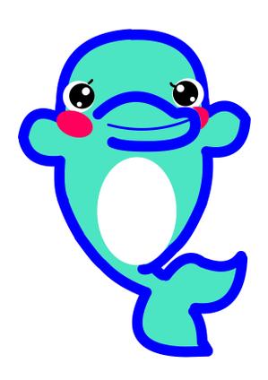 miia (miia)さんの保険会社のマスコットキャラクター（イルカ）のデザインへの提案