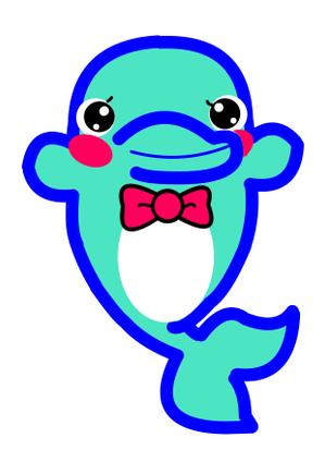 miia (miia)さんの保険会社のマスコットキャラクター（イルカ）のデザインへの提案