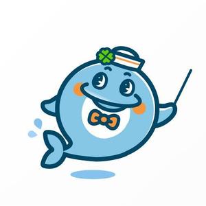 Jelly (Jelly)さんの保険会社のマスコットキャラクター（イルカ）のデザインへの提案