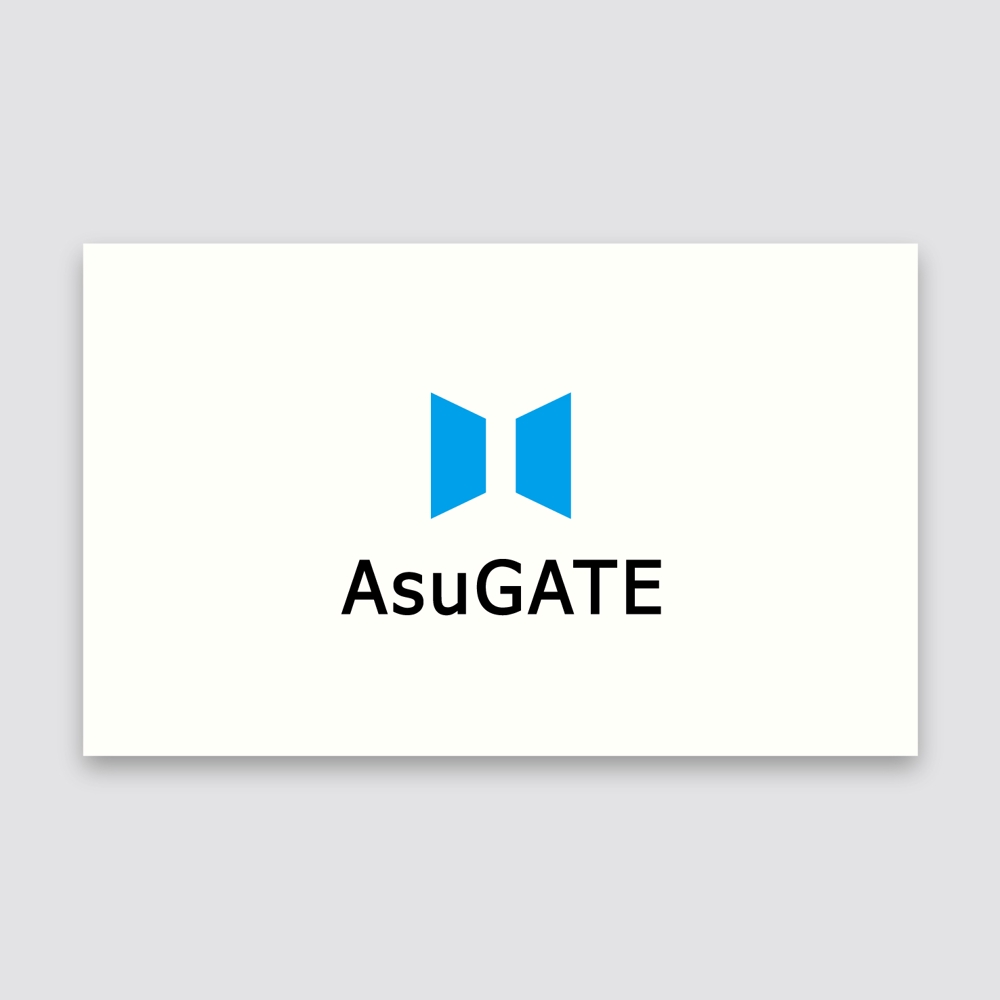 設立予定のベンチャー企業「株式会社AsuGate」のロゴ