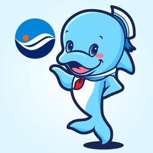 kummy ()さんの保険会社のマスコットキャラクター（イルカ）のデザインへの提案