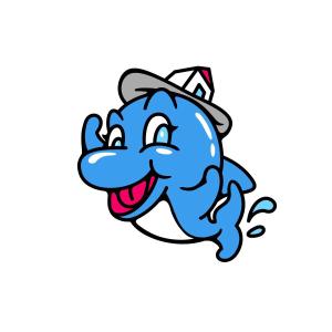 dscltyさんの保険会社のマスコットキャラクター（イルカ）のデザインへの提案