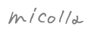 Noith（ノイズ） (K-SK)さんのファッションアイテムブランド「micolla」のロゴ作成への提案