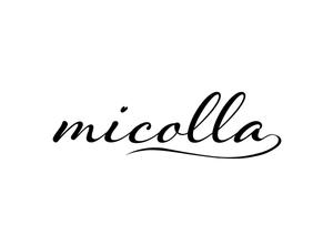 リオングラフィカ (shibazakura)さんのファッションアイテムブランド「micolla」のロゴ作成への提案