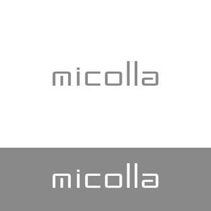 ATARI design (atari)さんのファッションアイテムブランド「micolla」のロゴ作成への提案
