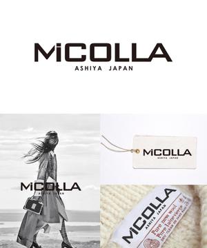 MajiQ（マジック） (MajiQ)さんのファッションアイテムブランド「micolla」のロゴ作成への提案