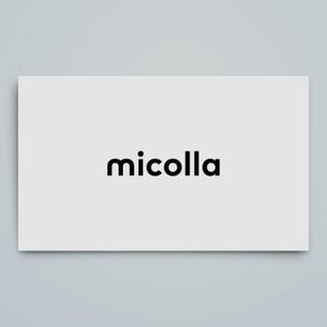haru_Design (haru_Design)さんのファッションアイテムブランド「micolla」のロゴ作成への提案