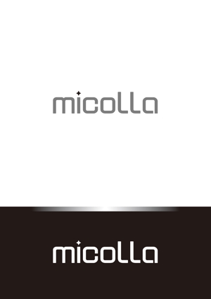 miruchan (miruchan)さんのファッションアイテムブランド「micolla」のロゴ作成への提案