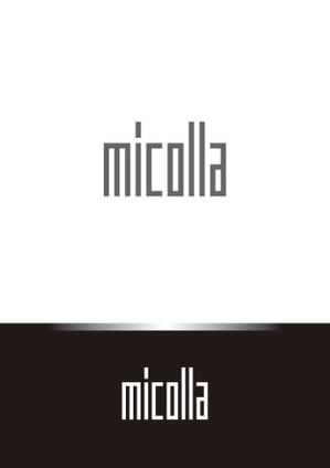 miruchan (miruchan)さんのファッションアイテムブランド「micolla」のロゴ作成への提案