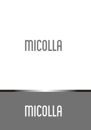 miruchan (miruchan)さんのファッションアイテムブランド「micolla」のロゴ作成への提案
