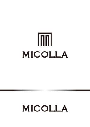 miruchan (miruchan)さんのファッションアイテムブランド「micolla」のロゴ作成への提案