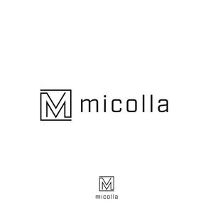 techiochan (techiochan)さんのファッションアイテムブランド「micolla」のロゴ作成への提案