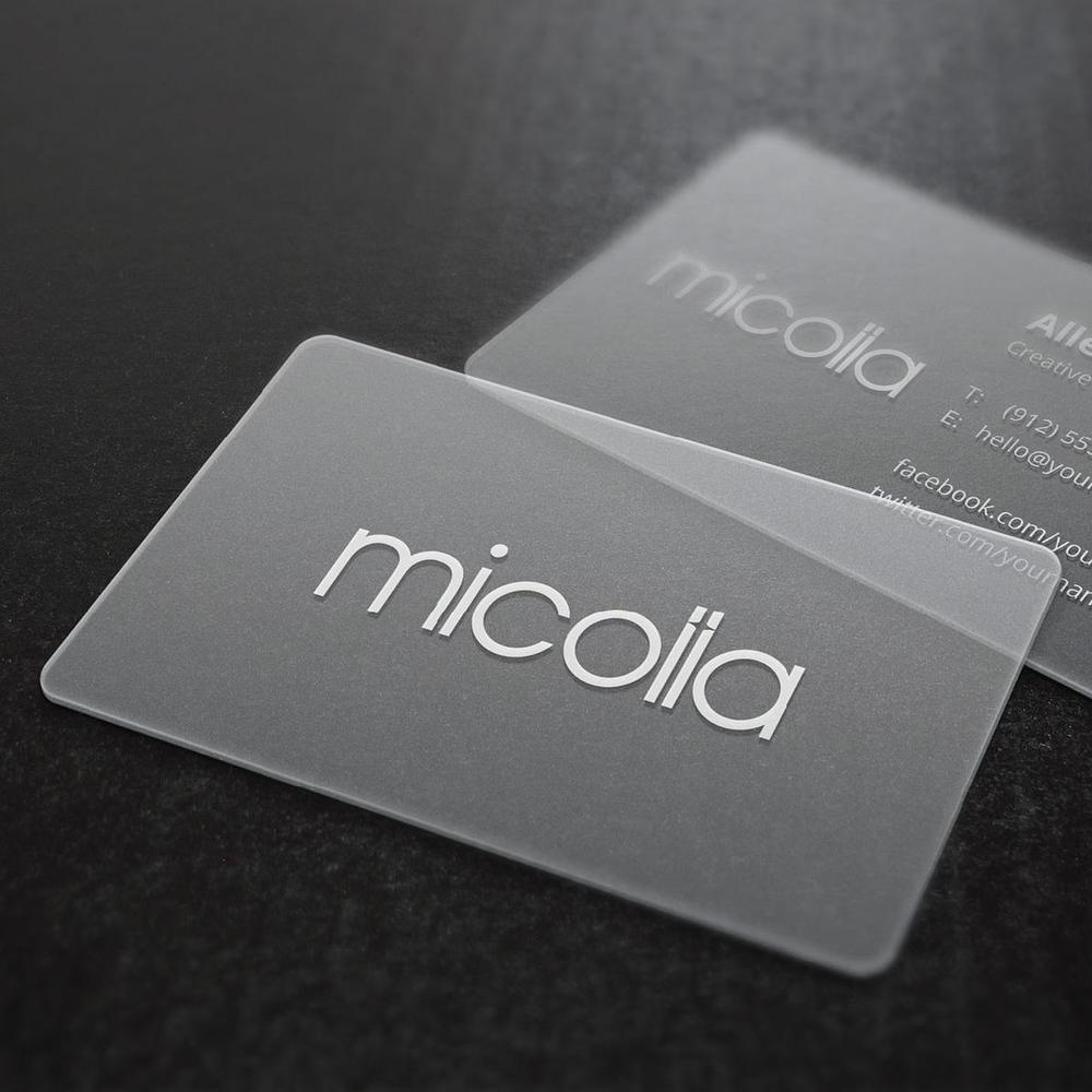 ファッションアイテムブランド「micolla」のロゴ作成