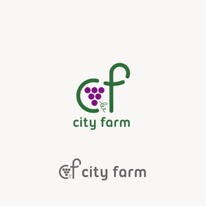 edesign213 (edesign213)さんの農業法人「city farm」のロゴへの提案